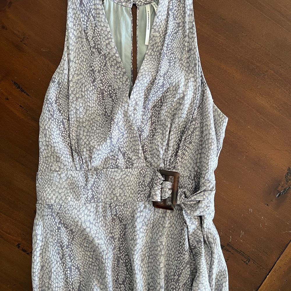 Anthropologie Halter Dress